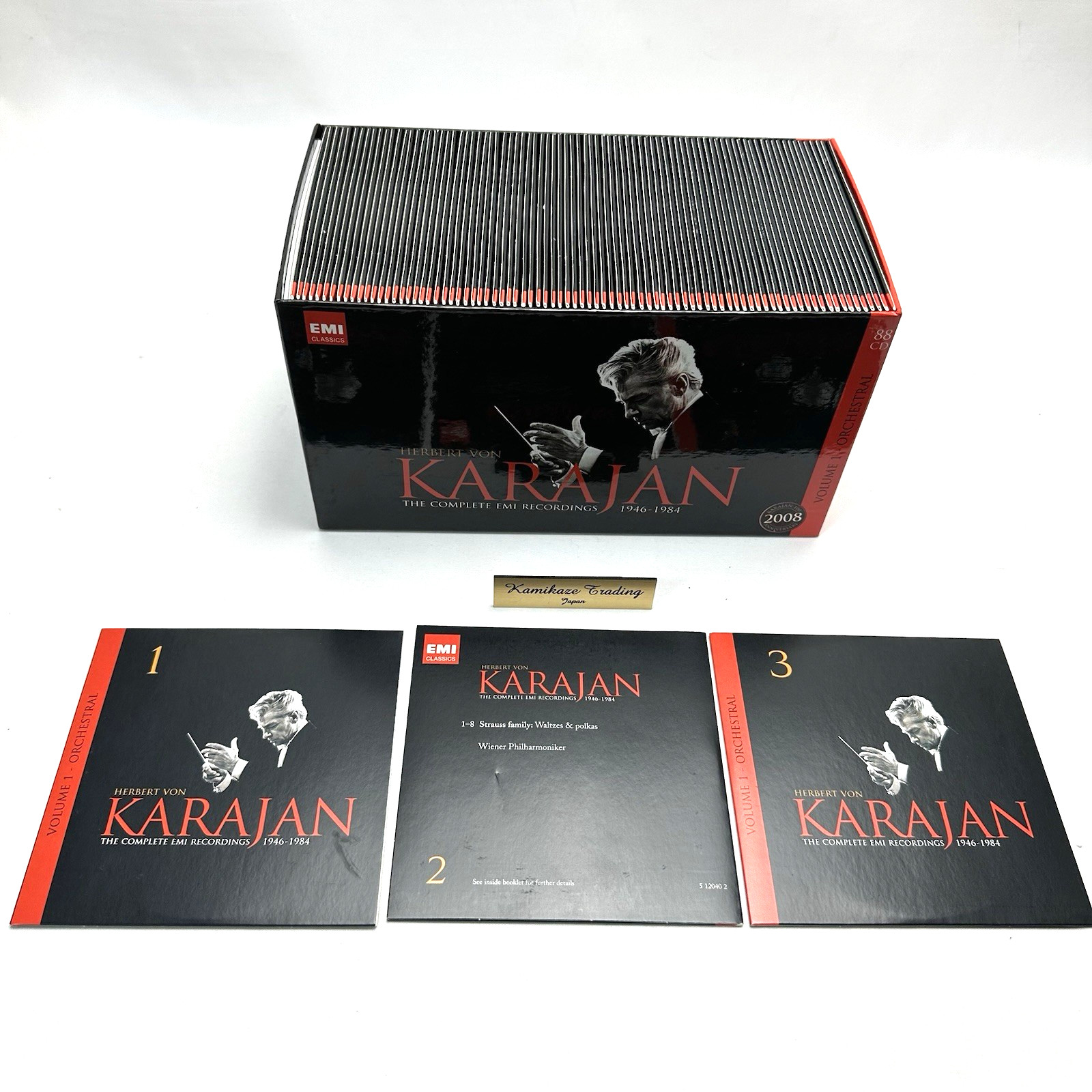Herbert von Karajan: The Complete EMI Recordings 1946-1984# 88CD-BOX-RAR-OOP-TOP