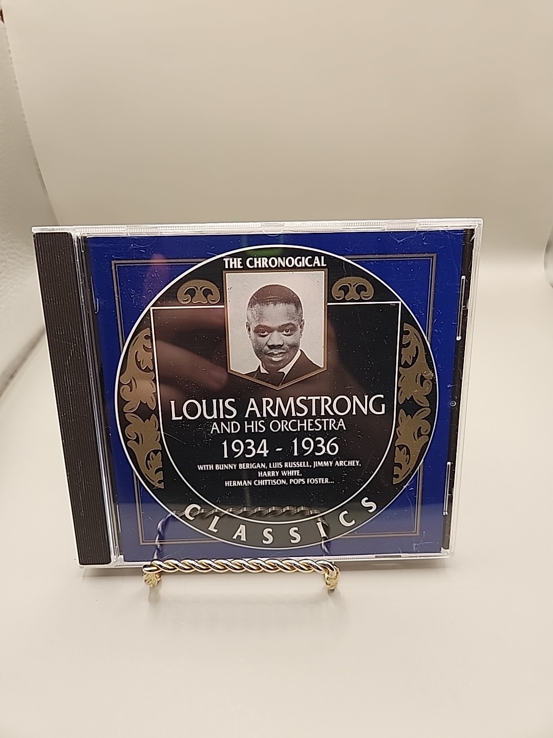 The Chronological Classics Louis Armstrong 1934-1936 CD 1990 France import