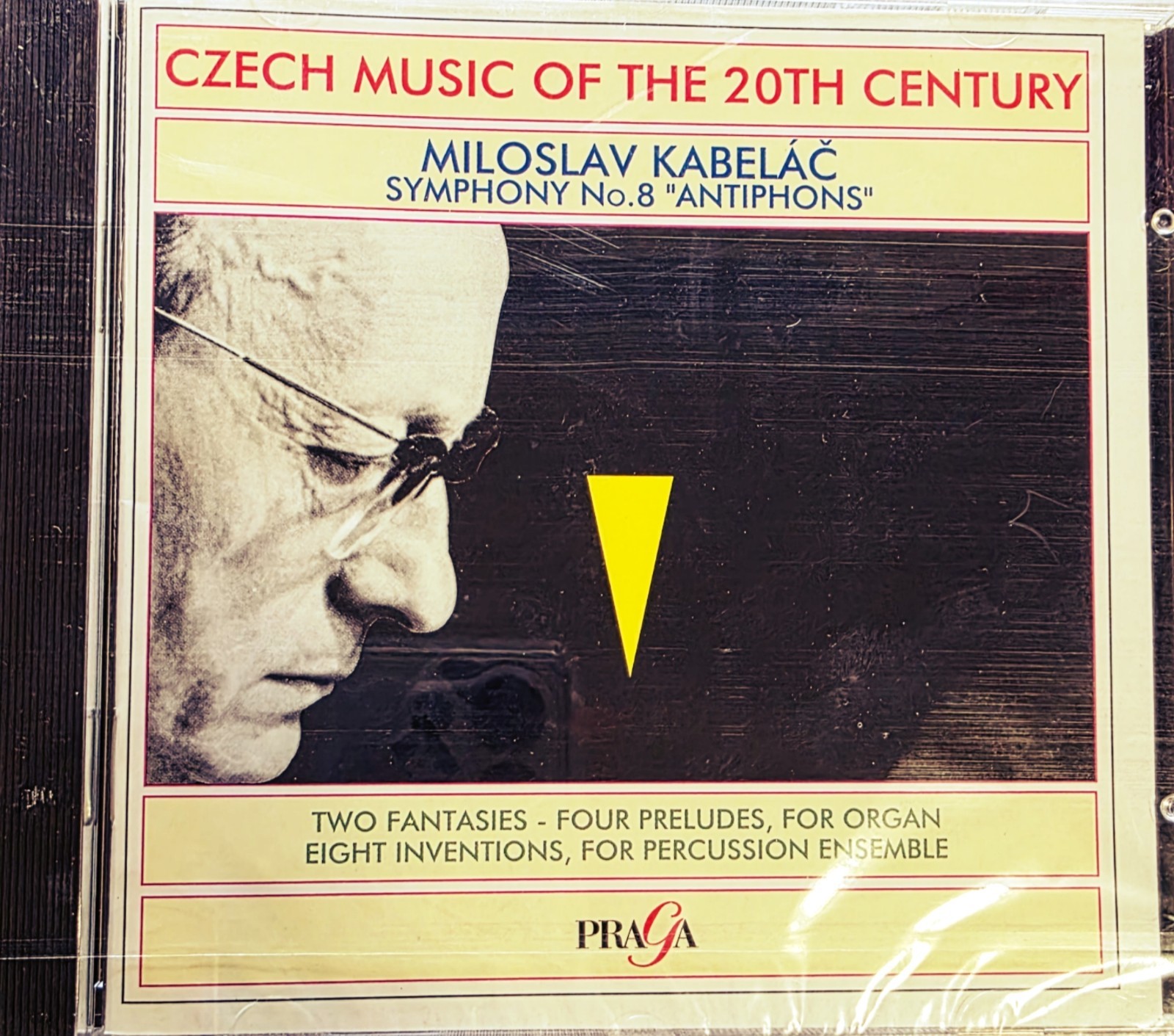 Miloslav Kabeláč–Symphony No.8 CD (France), 1993 Praga SEALED!