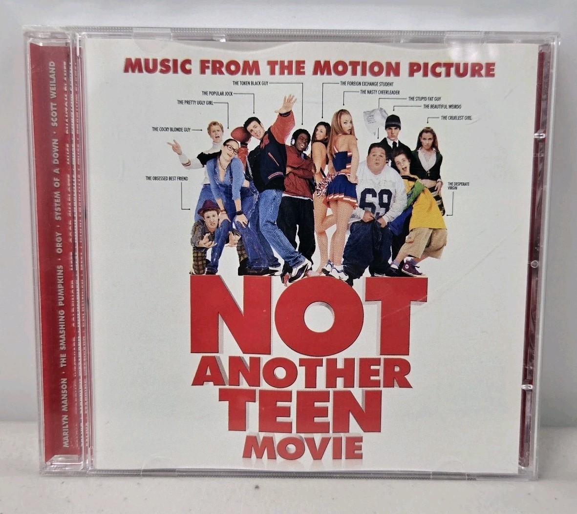 Not Another Teen Movie Soundtrack (2001 Maverick/Sony Records 12 Track Audio CD