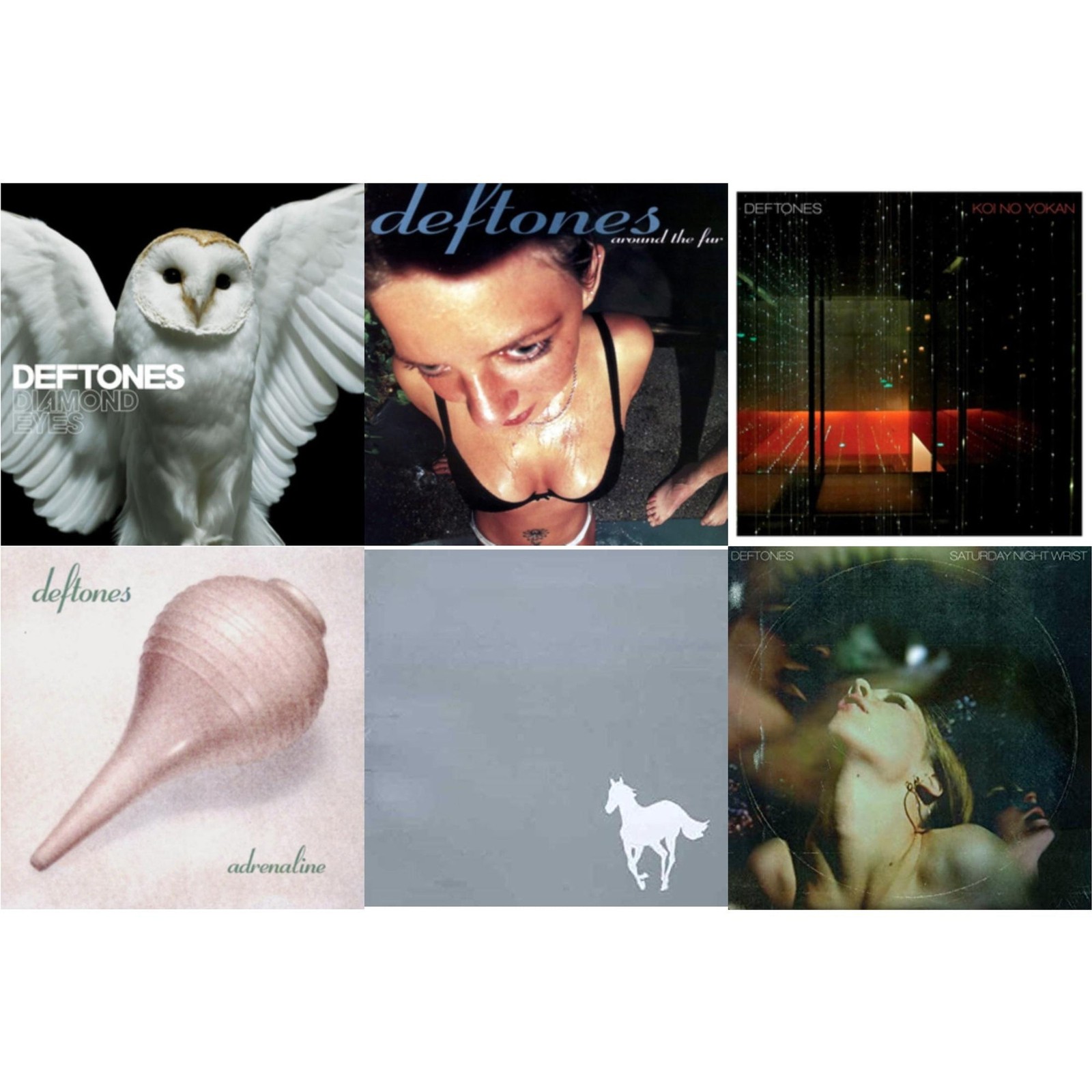 Deftones - Saturday Night Wrist & Adrenaline & Around The Fur & [New CD Bundle]