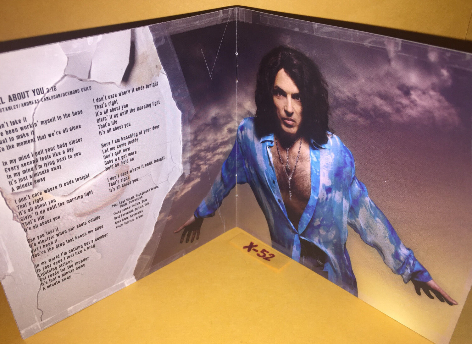Paul Stanley CD Live To Win solo album from starchild of kiss