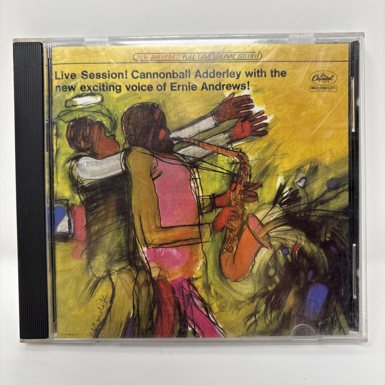 Rare 2004 Capitol Jazz CD: Cannonball Adderley with Ernie Andrews Live Session!"