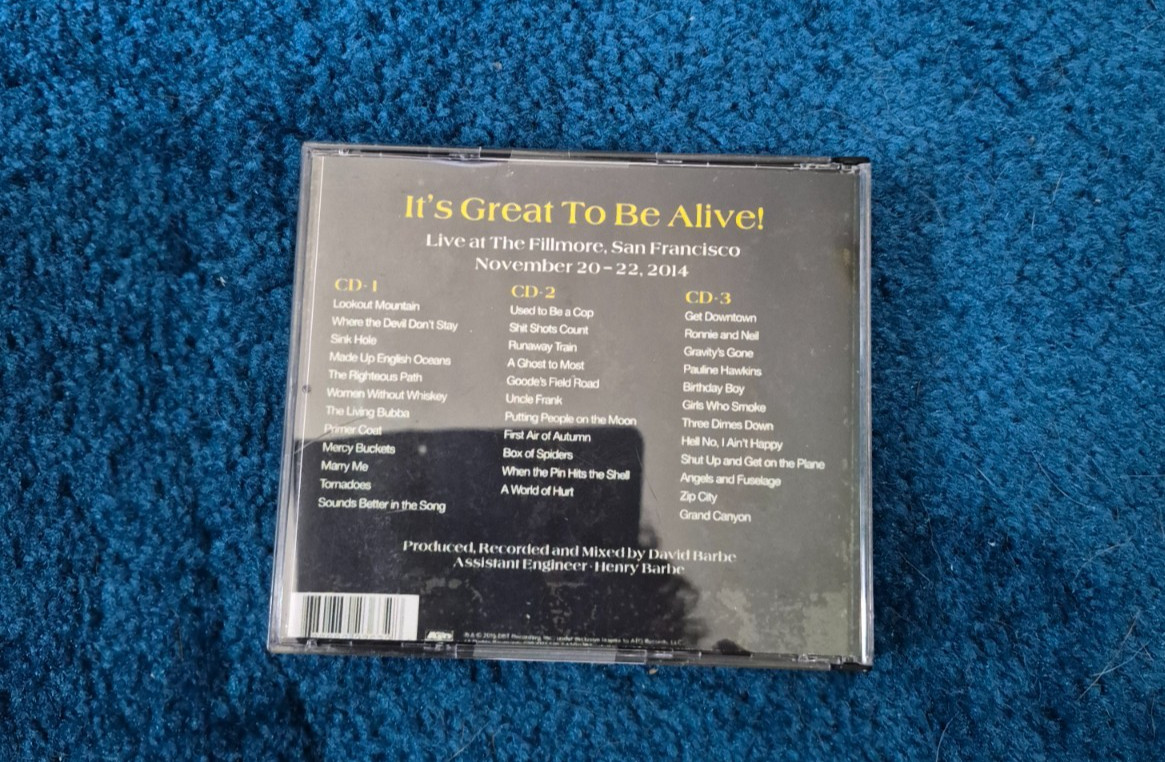 Drive By Truckers It's Great to Be Alive ~ 3xCD Set ~ Live at The Fillmore SF CA