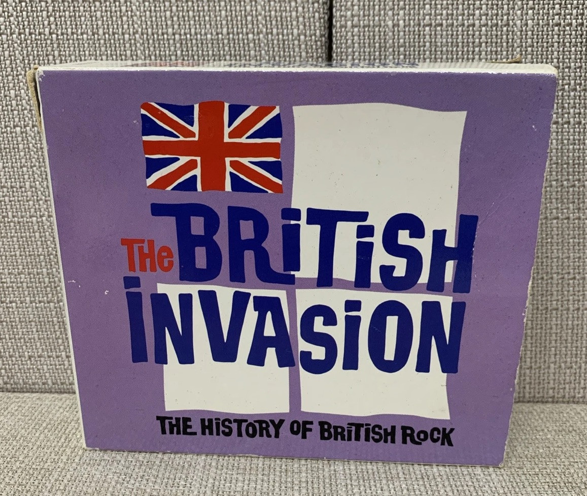 The British Invasion The History Of British Rock 4 CD Set