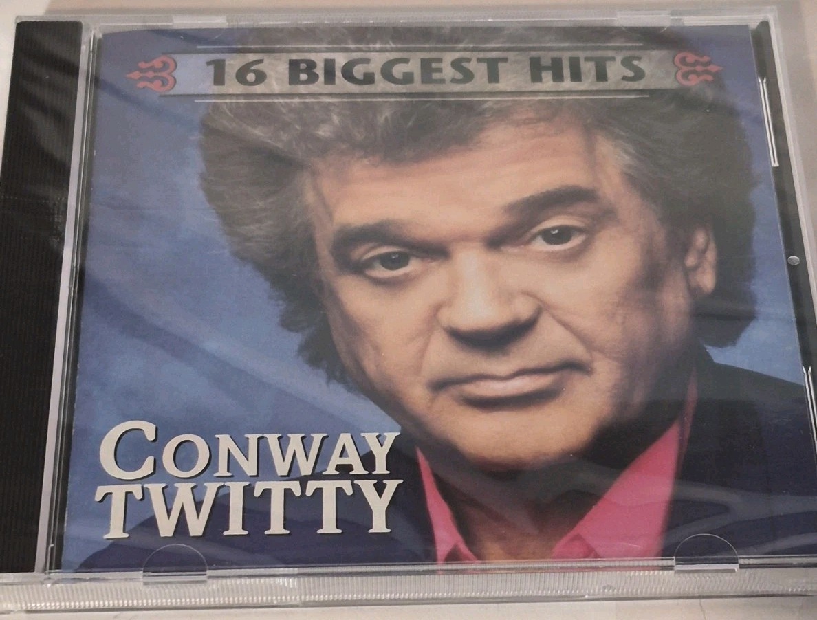 16 Biggest Hits Conway Twitty Audio CD New Sealed