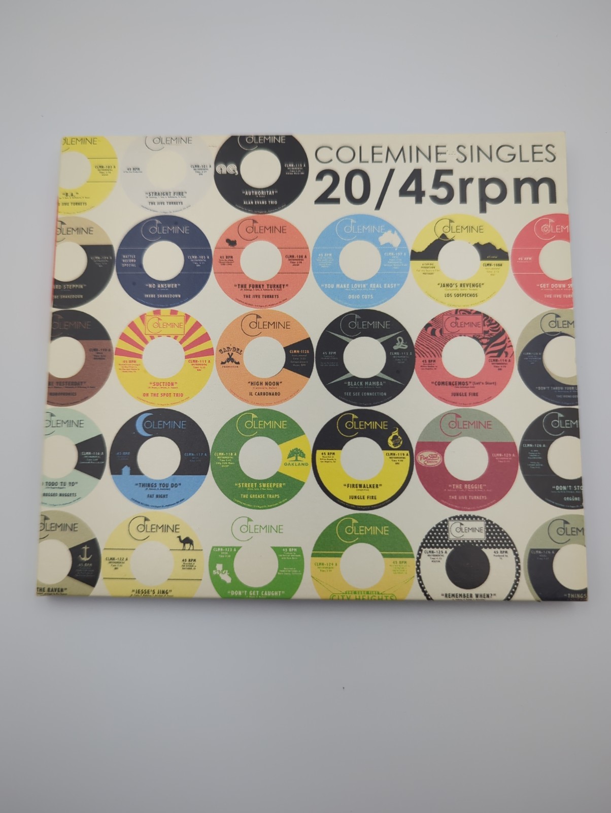Colemine Records Singles CD 45rpm Funk Soul Compilation
