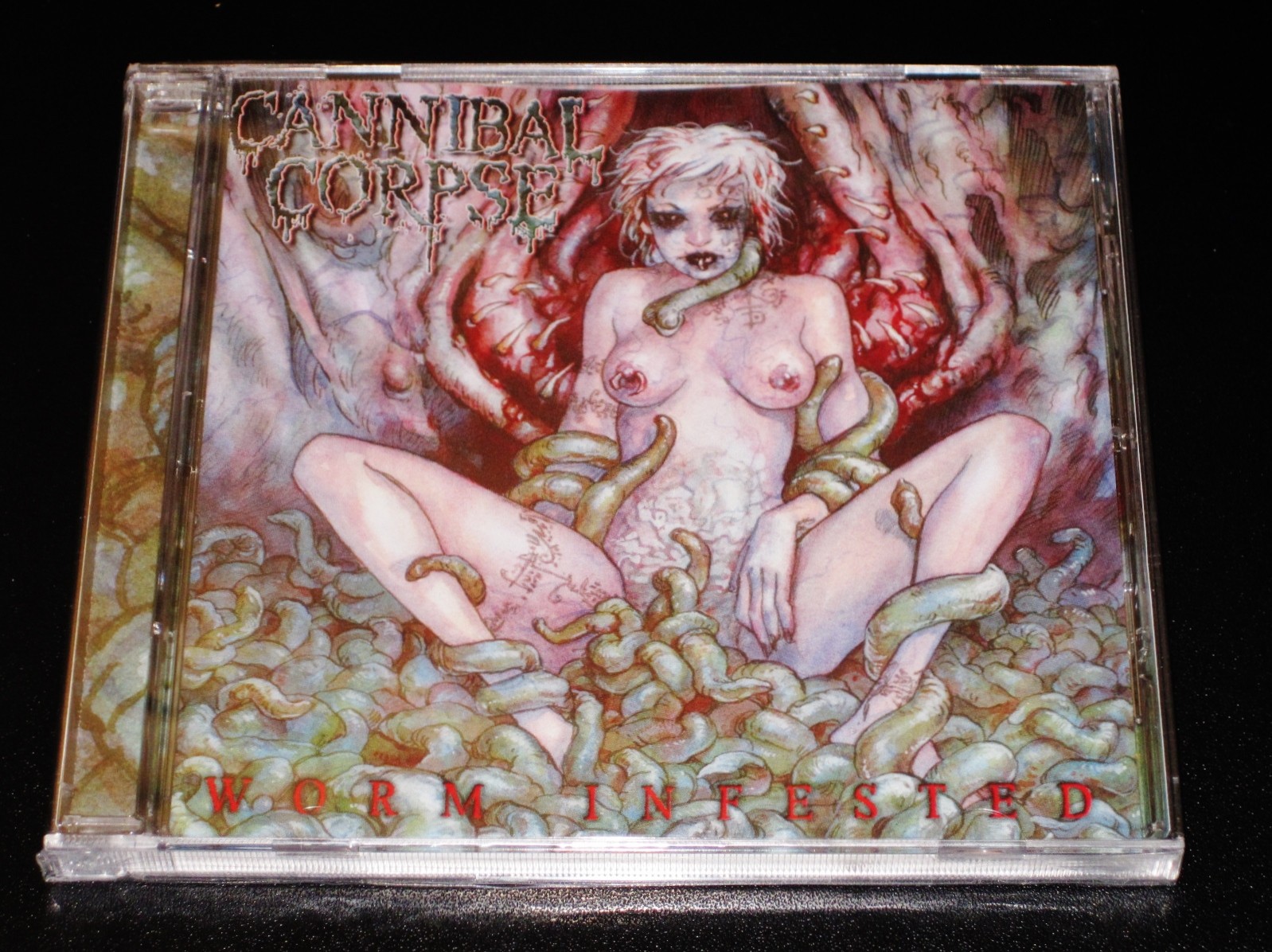 Cannibal Corpse: Worm Infested CD 2025 Reissue Back On Black UK BOBV1182CD NEW