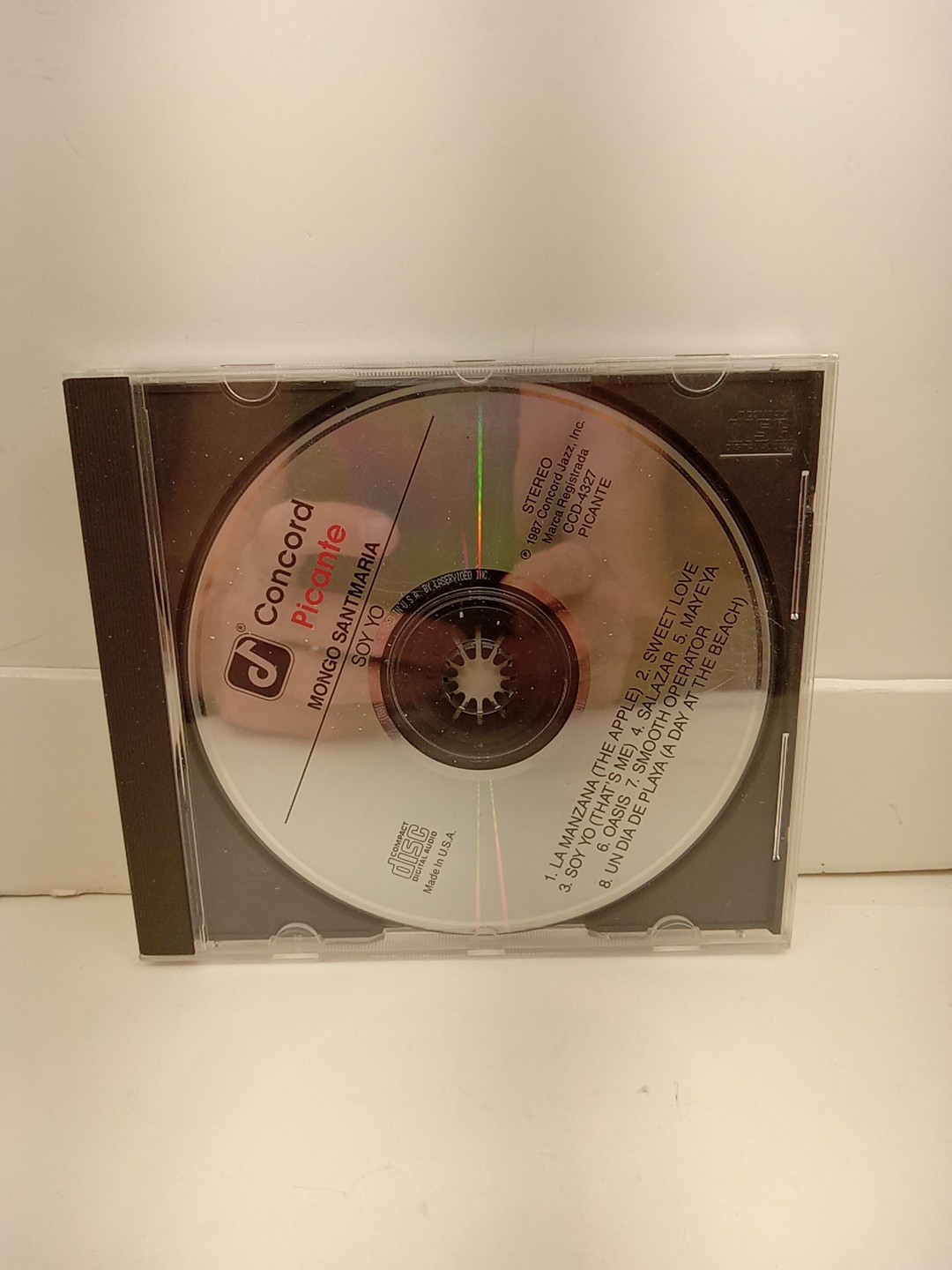 Mongo Santamaria – Soy Yo (CD, 1987, Concord) NO Front Insert - CCD-4327