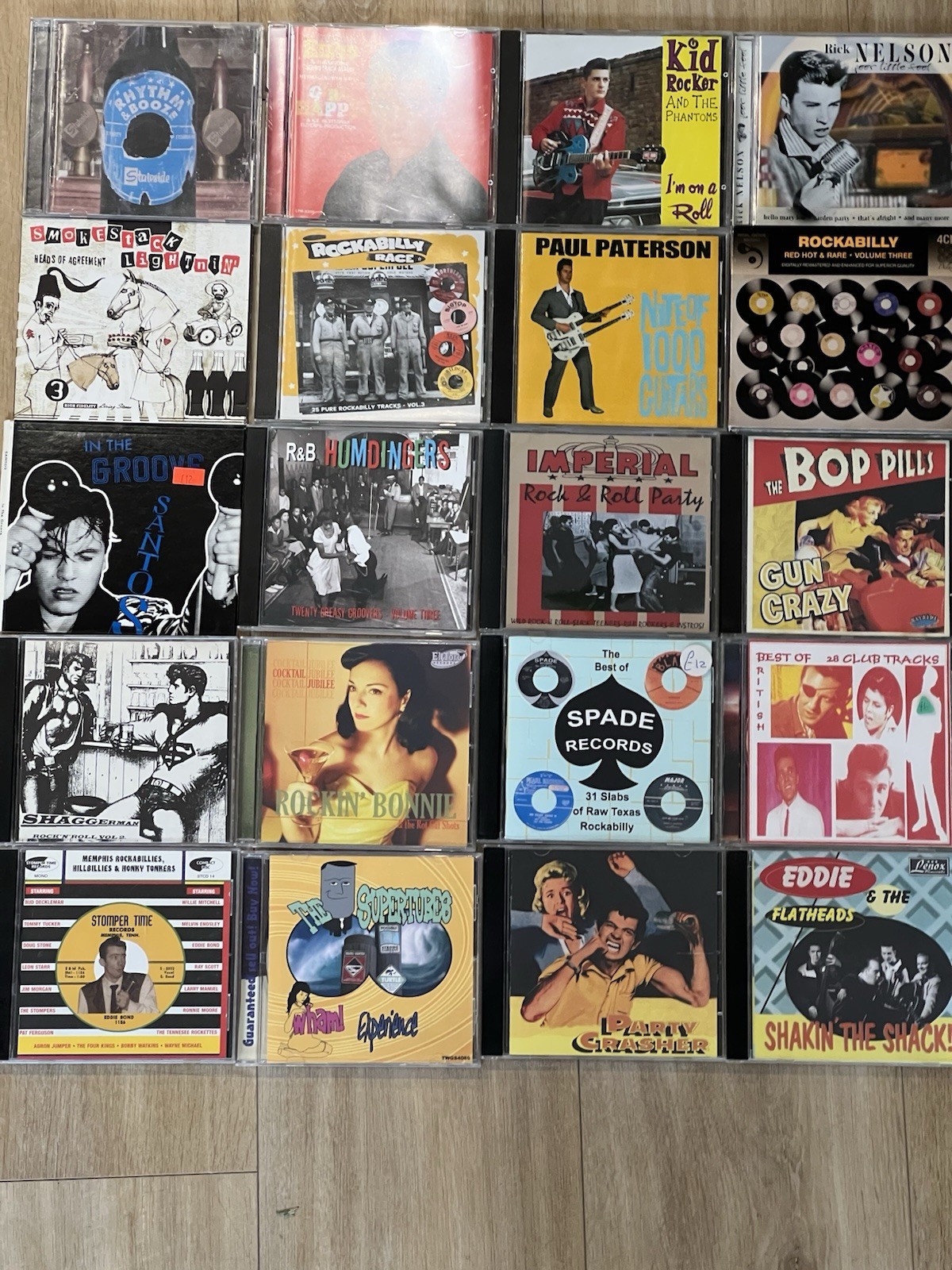 Rockabilly CD Collection Set Of 20 Good Condition Some Of Them Are RARE Set 4