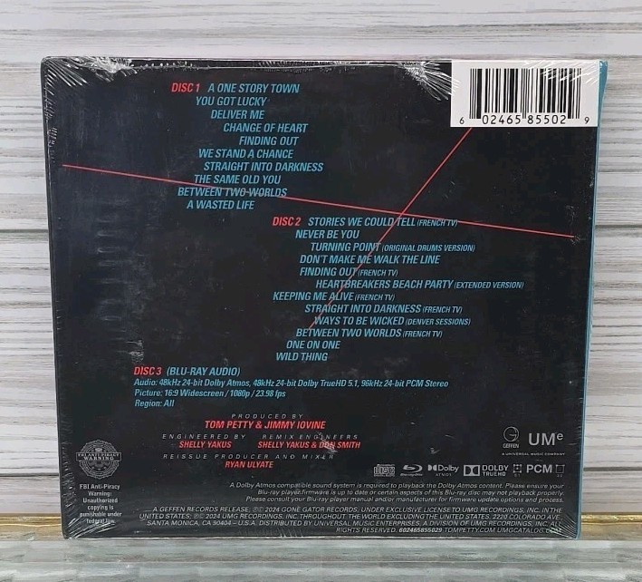 Tom Petty Long After Dark Deluxe Edition 2 CD Set + Blu Ray [Rock SEALED]