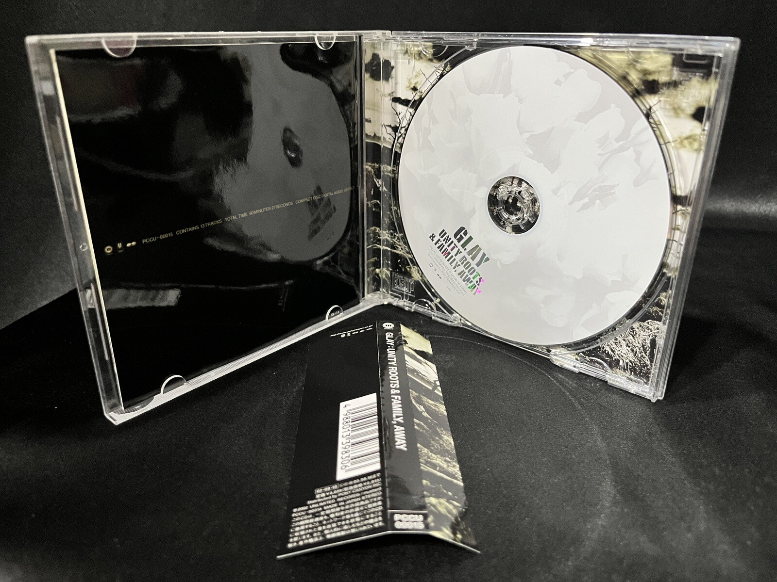 Glay Unity Roots & Family, Away Japan OBI CD (Unlimited Records 2002) J-Rock