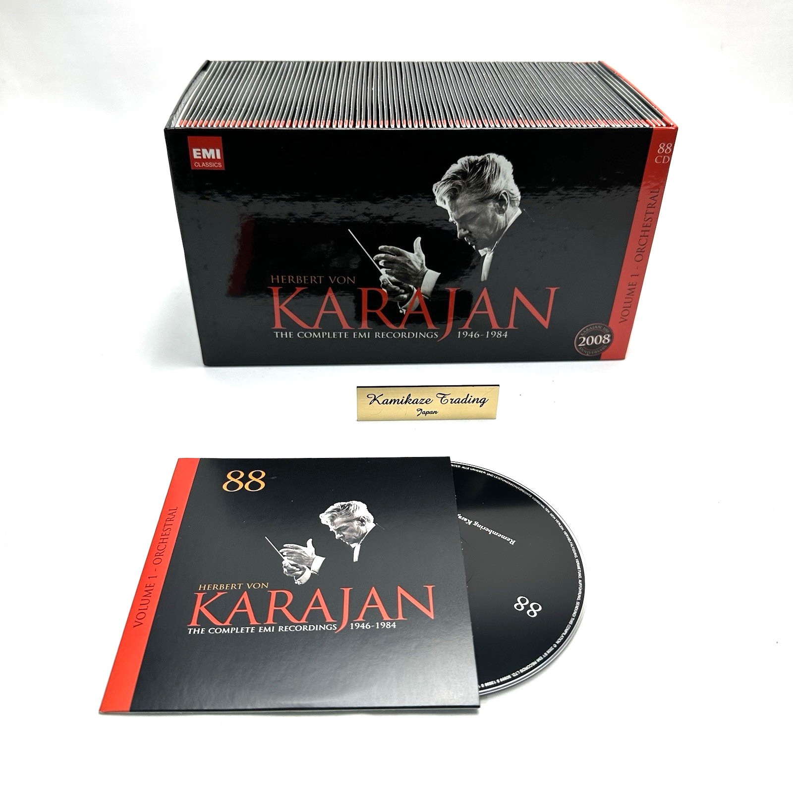 Herbert von Karajan: The Complete EMI Recordings 1946-1984# 88CD-BOX-RAR-OOP-TOP