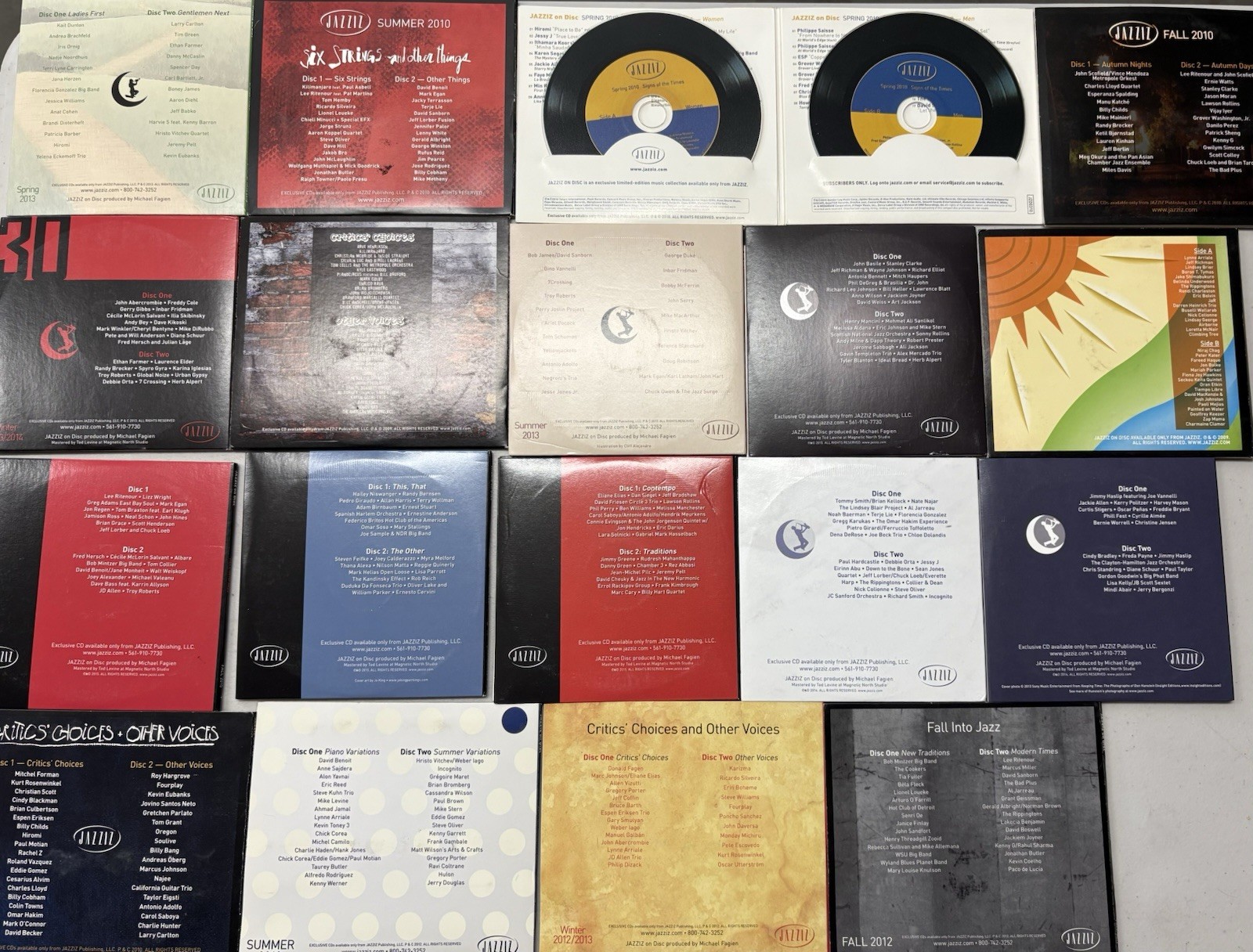 Mega JAZZIZ CD collection (238 CDs) Plus +