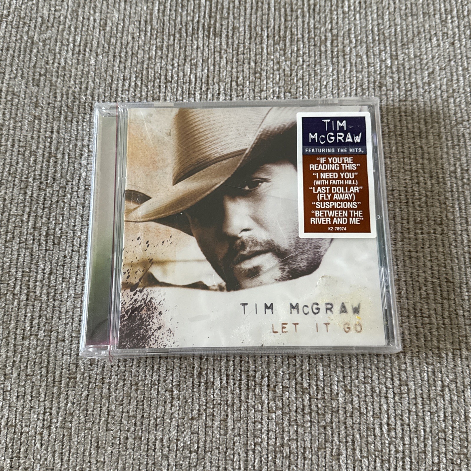 Let It Go by Tim McGraw CD - New Sealed CD - Cracks On Case