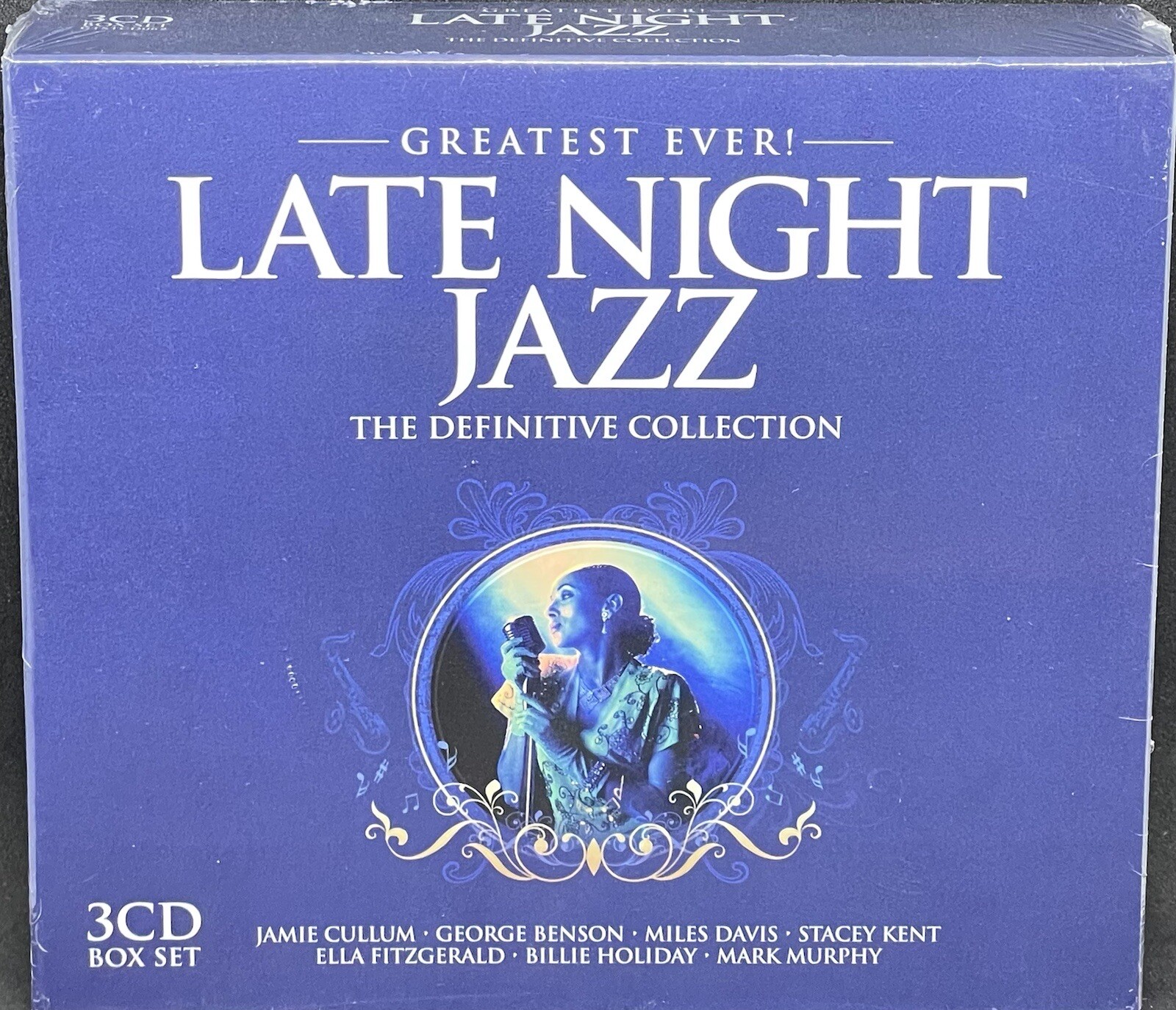 GREATEST EVER! LATE NIGHT JAZZ - THE DEFINITIVE COLLECTION, TRIPLE CD ALBUM, NEW