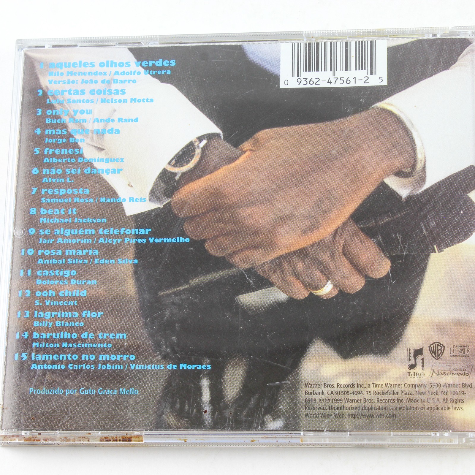 Milton Nascimento Crooner CD 1999 Warner Bros - Good Pre-Owned Condition