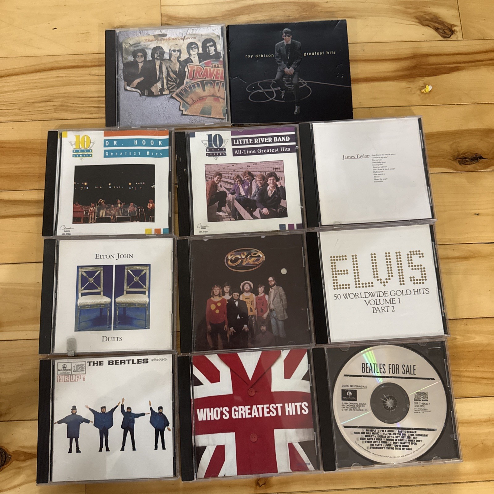Lot of 11 vintage cd music