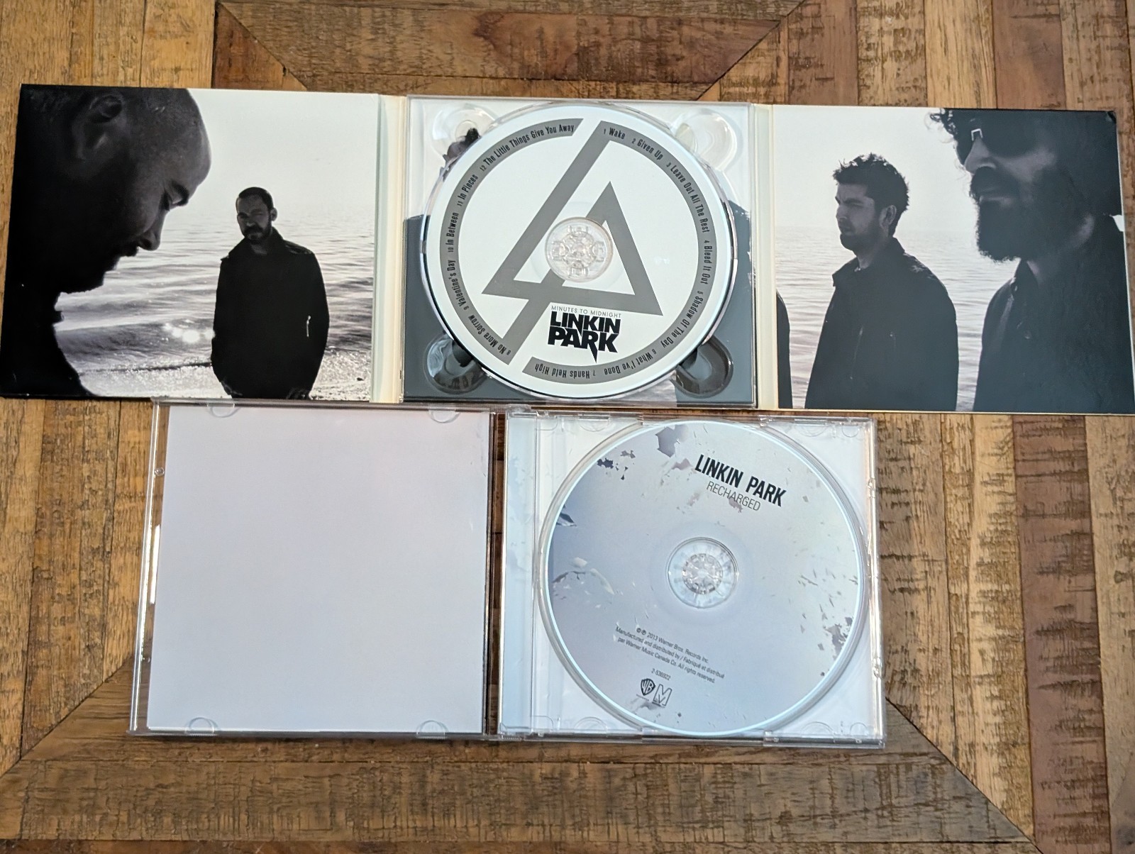 Linkin Park CD Lot of 2-Minutes to Midnight/Recharged