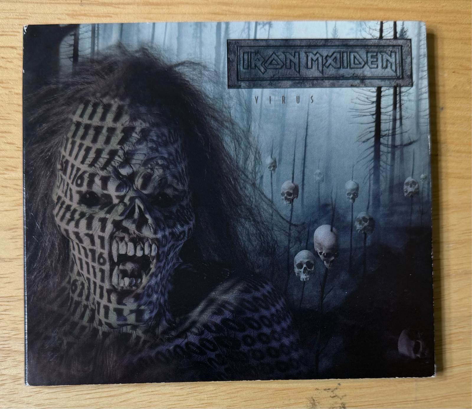 Iron Maiden Virus CD Single 1996 Digipak EMI CDEMS 443 Original Pressing VG