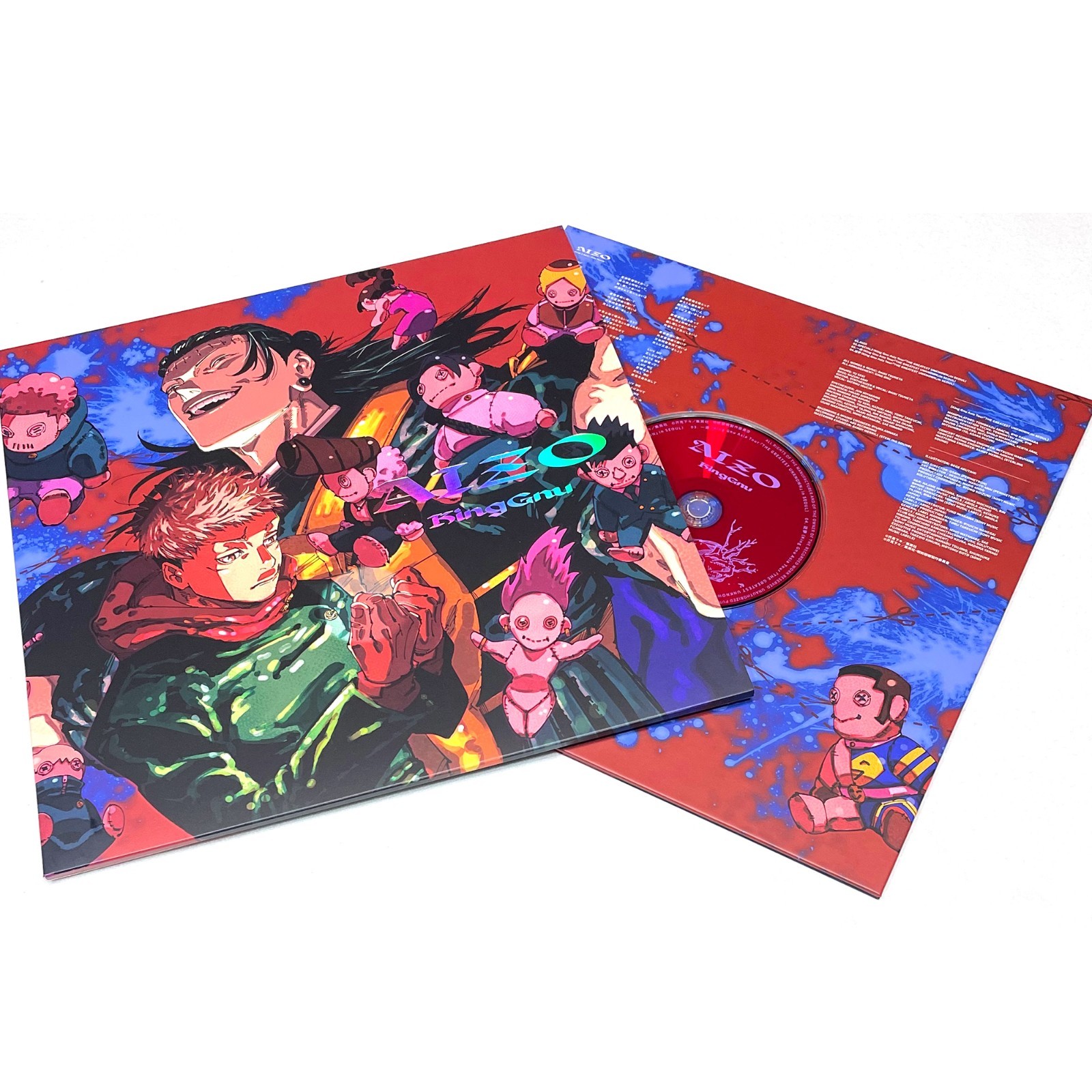 King Gnu AIZO Mega jacket ver. 12 inch size Limited Jujutsu Kaisen Japan CD New
