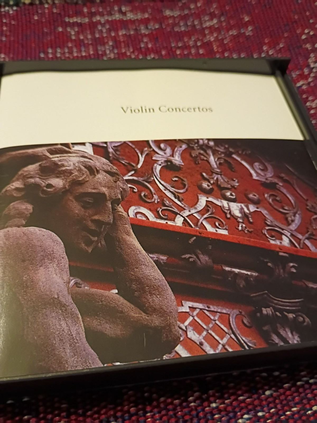 Wolfgang Amadeus Mozart Violin Concertos CD Set By Philips