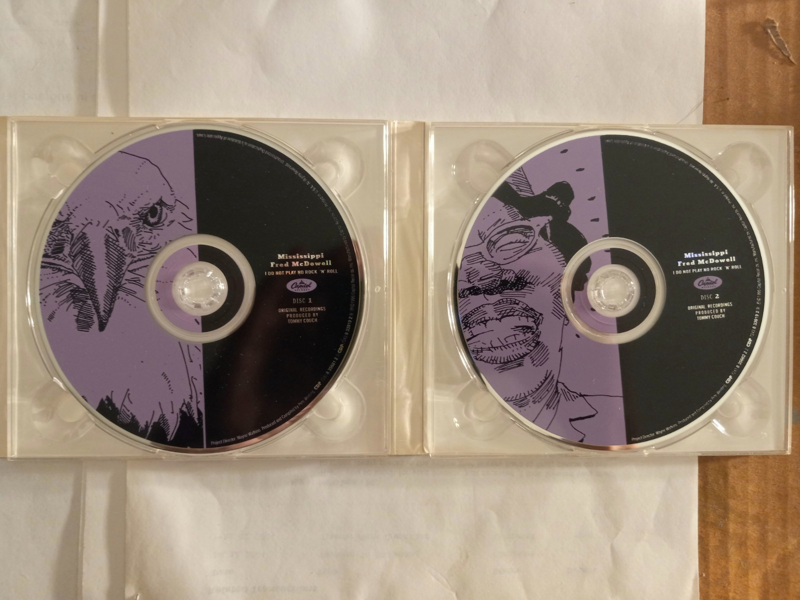 MISSISSIPPI FRED MCDOWELL- I Do Not Play No Rock 'N Roll-2 CD Set- 1995 N. Mint