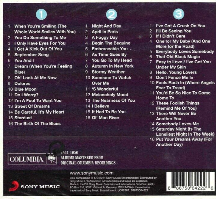 Frank Sinatra, NEW! 3 CDS 1941-1956, Ultimate Collection 48 Original Recordings