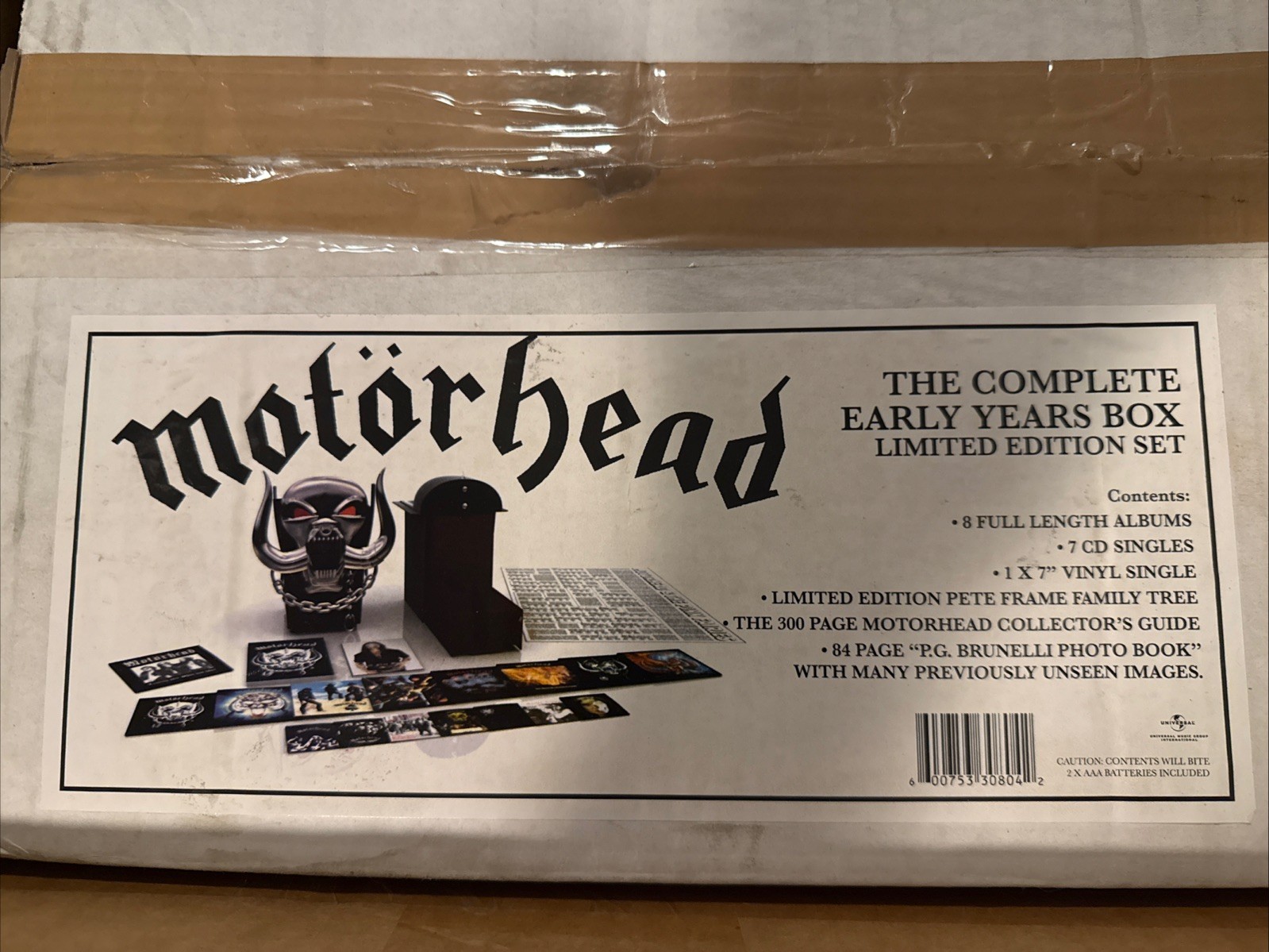 Motorhead: The Complete Early Years Box Limited Edition Set CD Box Set