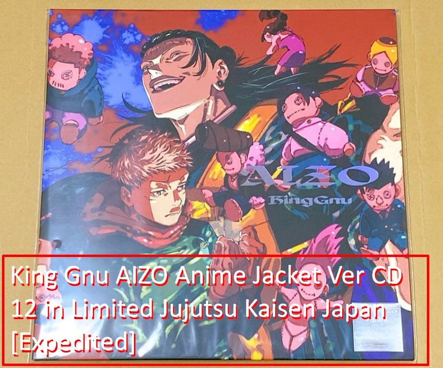 King Gnu AIZO Anime Jacket Ver CD 12 in Limited Jujutsu Kaisen Japan [Expedited]