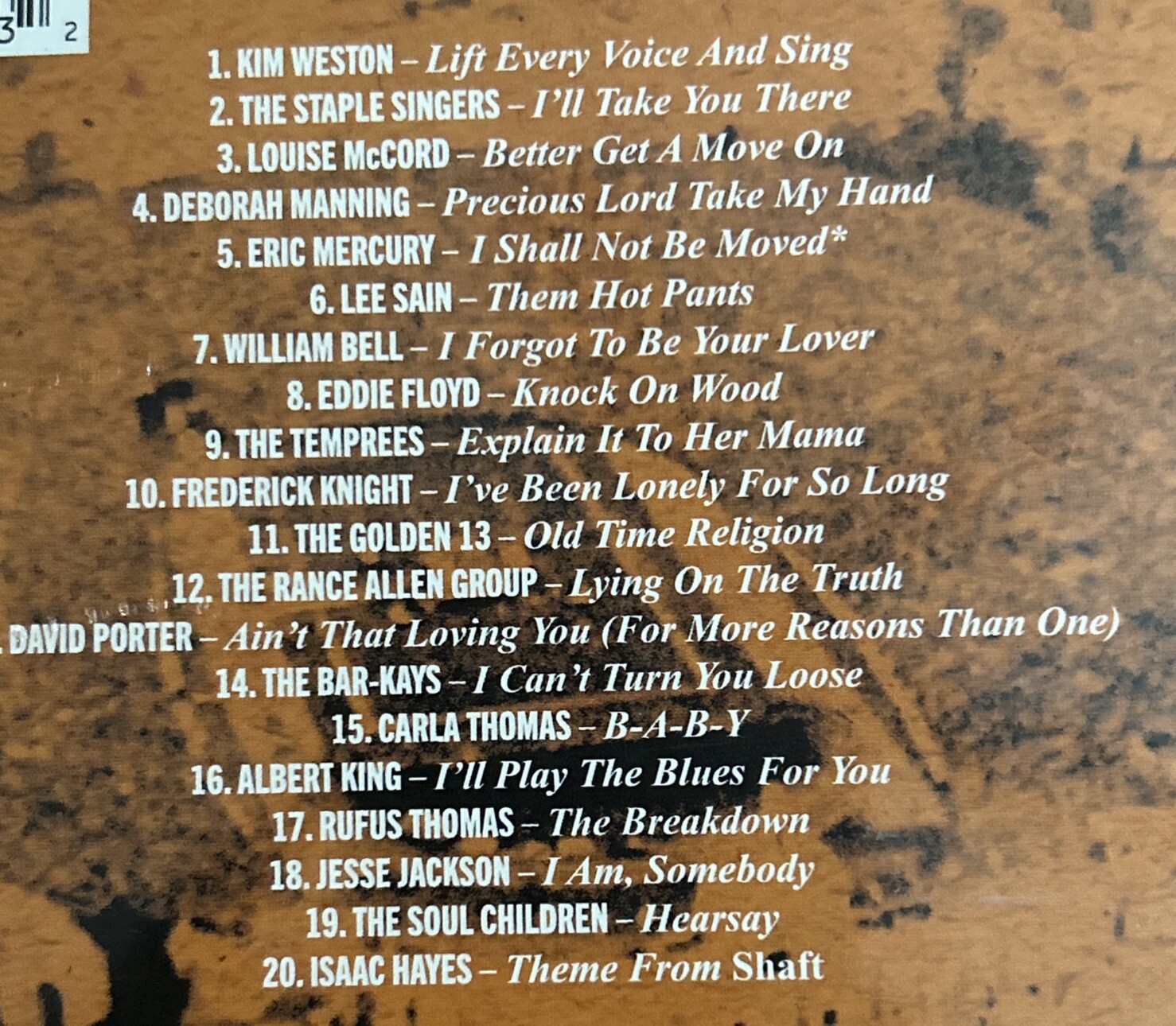 The Best of Wattstax Various (50 Years Since 1972 LA Memorial) CD Sealed Craft