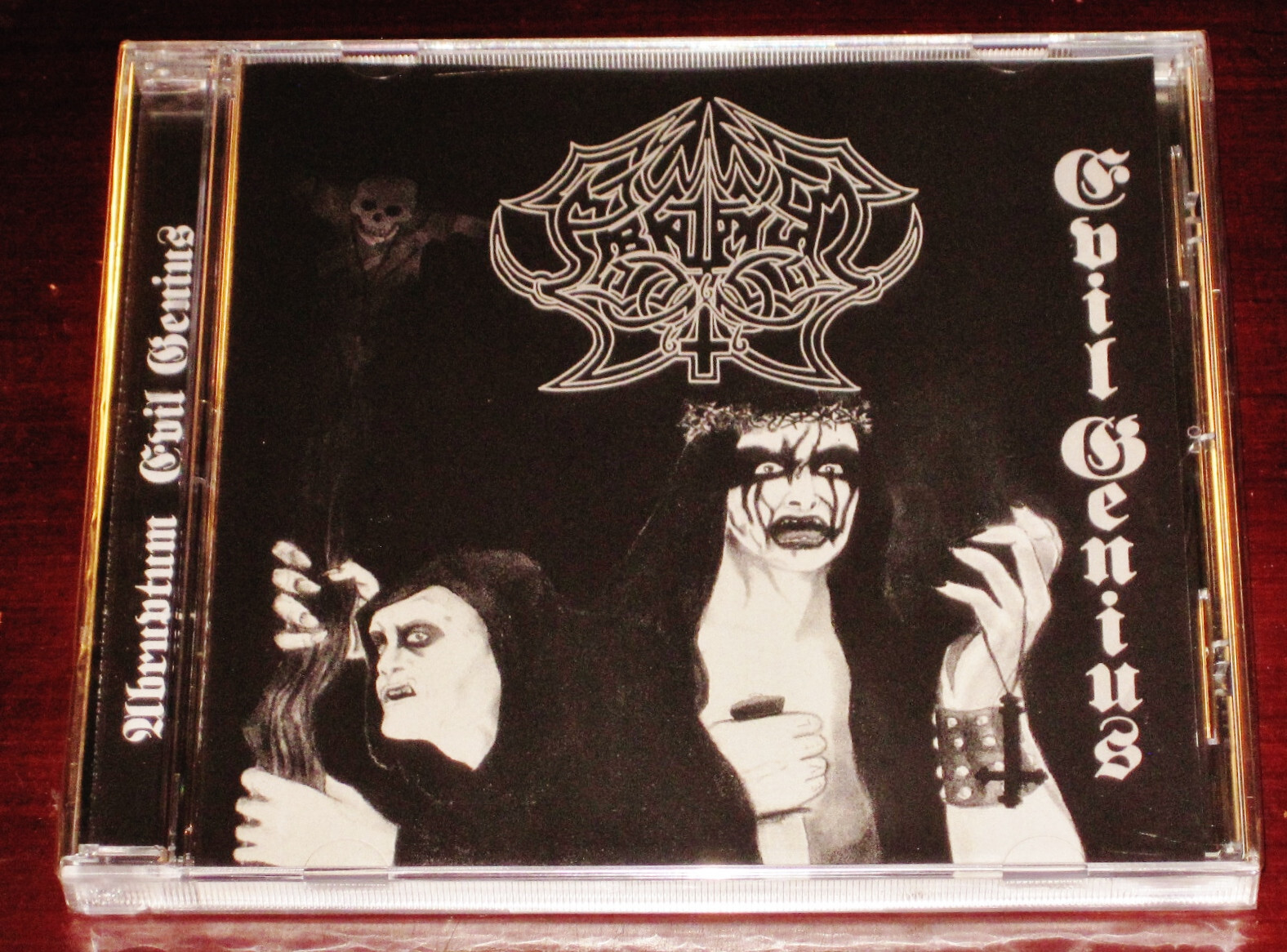 Abruptum: Evil Genius CD 2023 Reissue Back On Black Records UK BOBV1047CD JC NEW