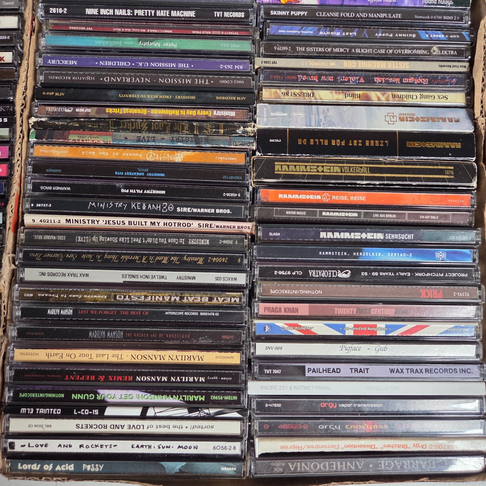 A-Z Gothic Industrial Metal Post-Punk EBM Electro CD Build A Lot TESTED