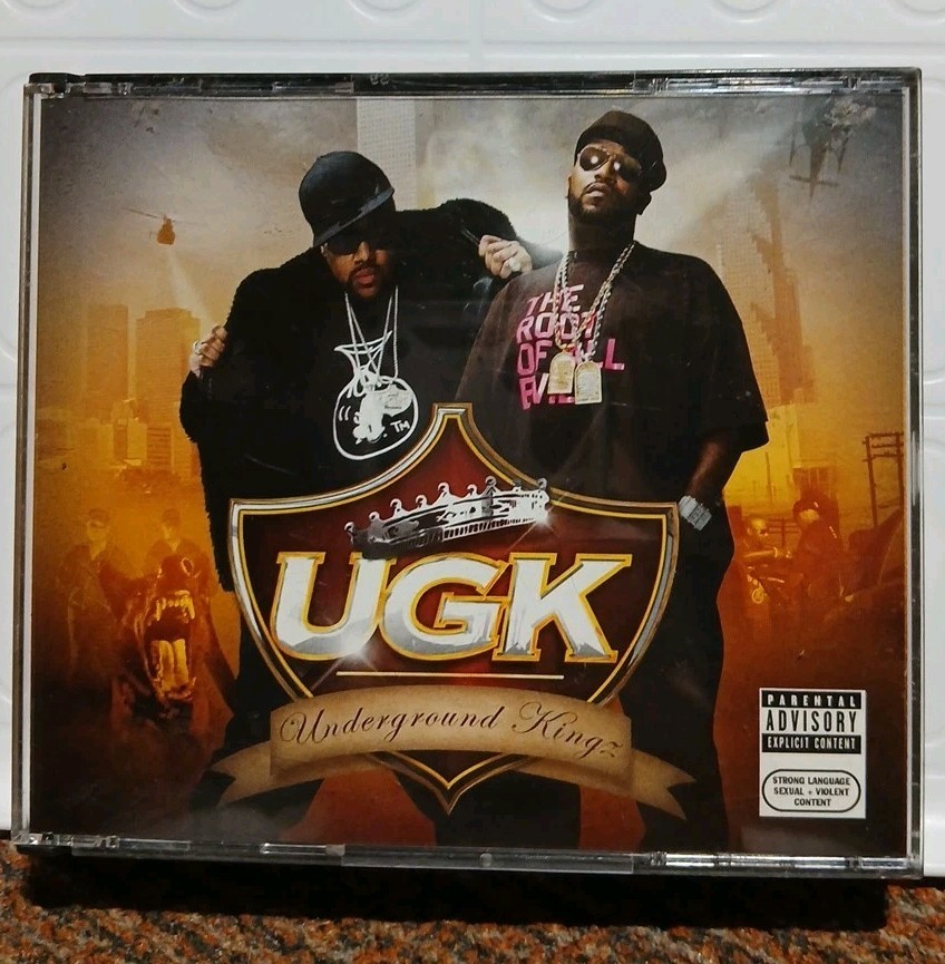 UGK Underground Kingz 2 CD & DVD Set GANGSTA RAP Bun B Pimp C EXPLICIT LYRICS