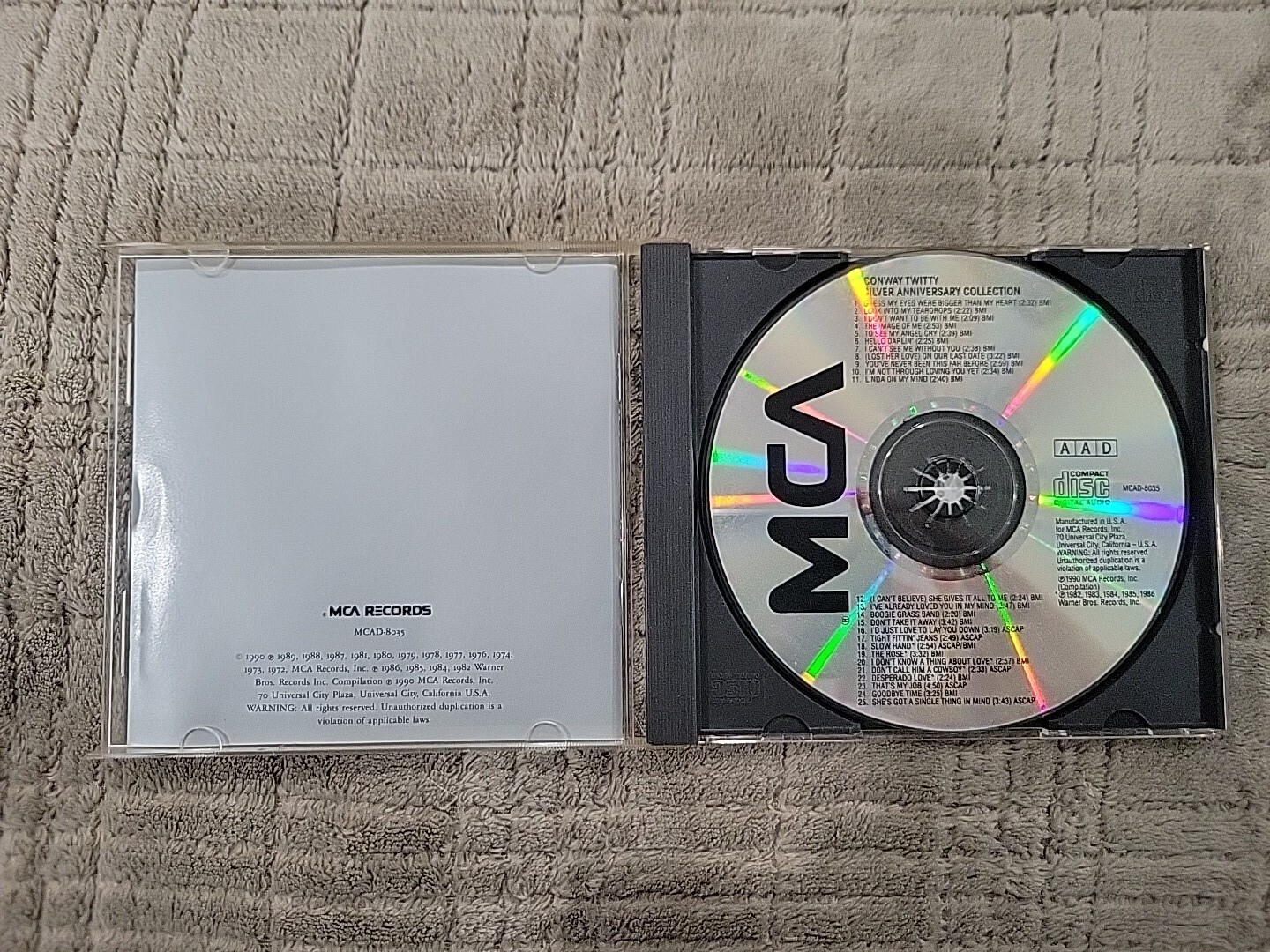Silver Anniversary Collection - Audio CD By Conway Twitty