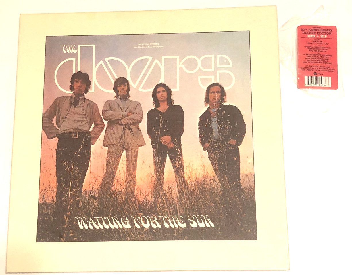 The Doors Waiting For The Sun 50th Anniversary Deluxe LtdEd Box Set 2x Cd & LP