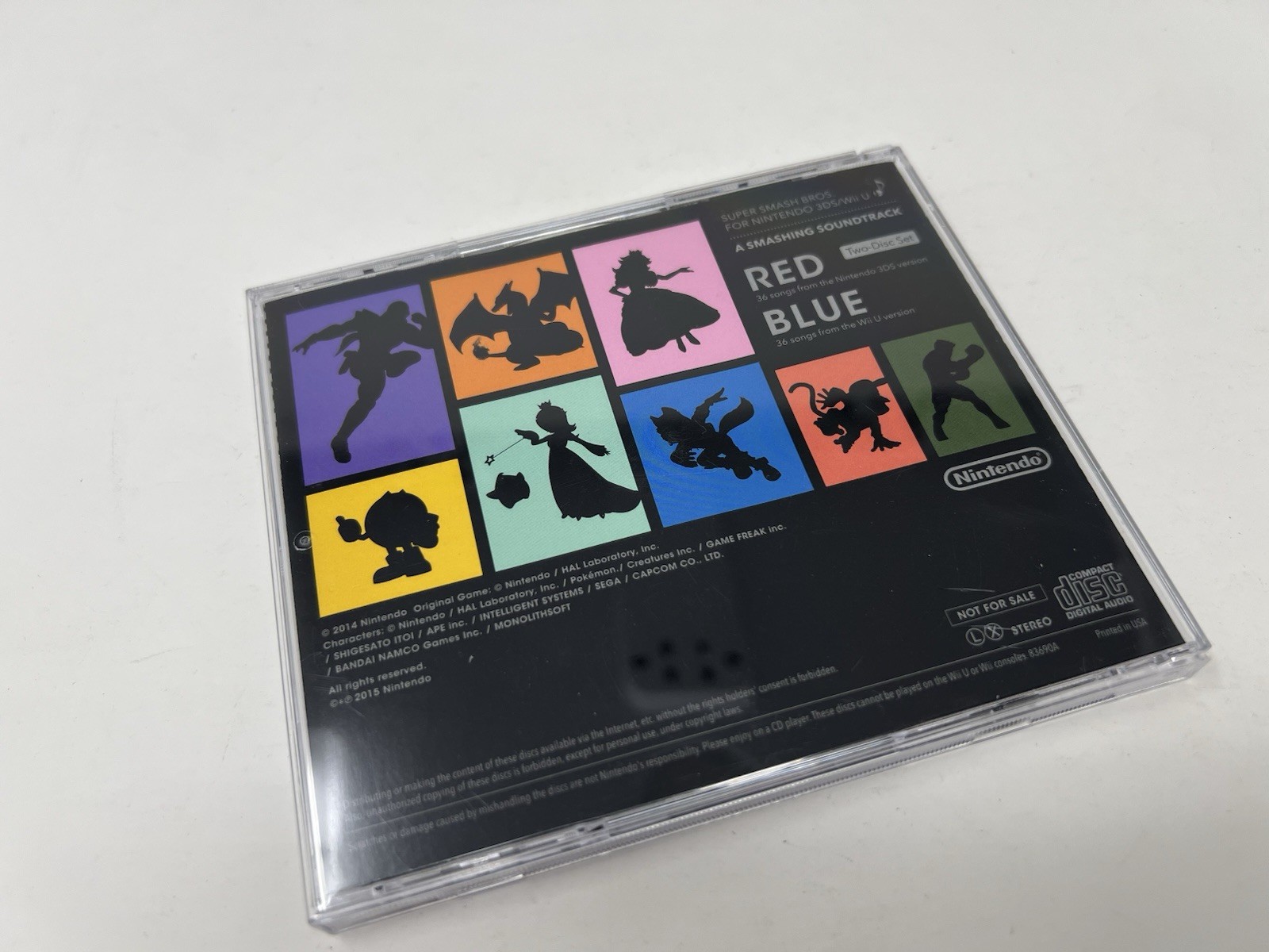 Super Smash Bros. For Nintendo 3DS / Wii U (A Smashing Soundtrack) 2xCD, 2015