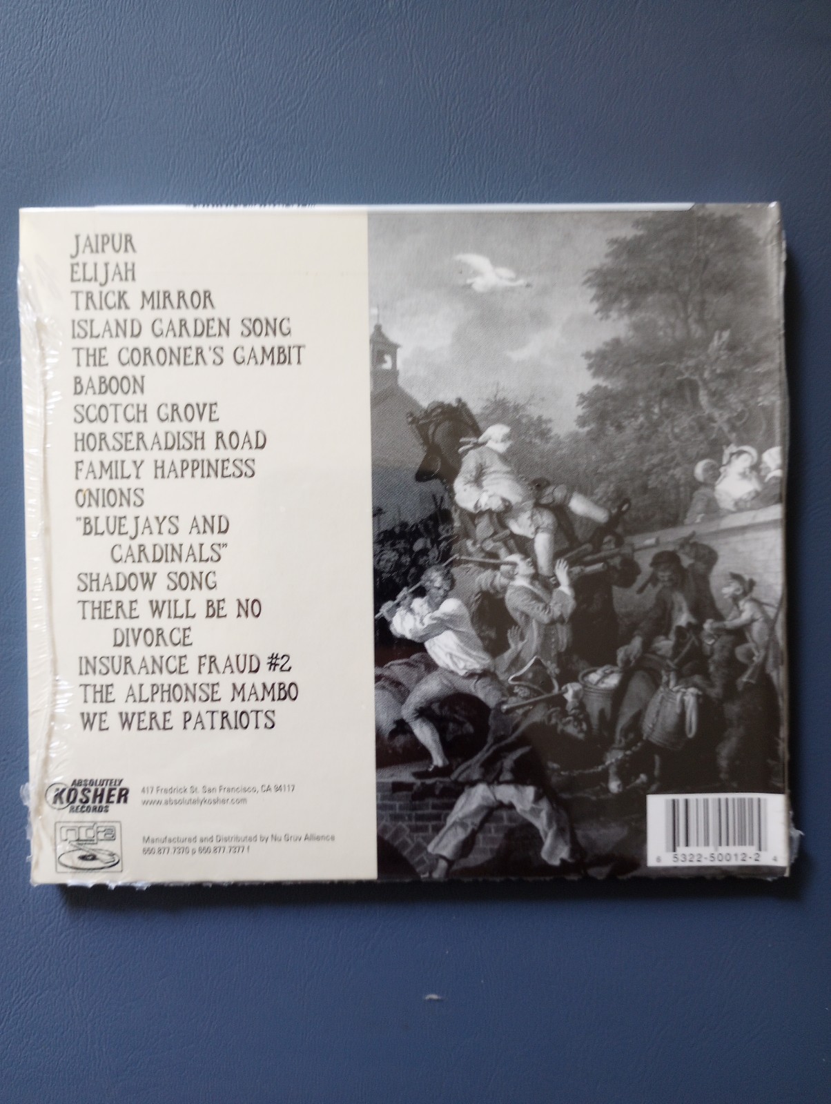 The Coroner's Gambit by The Mountain Goats (CD 2000 Absolutely Kosher Records)
