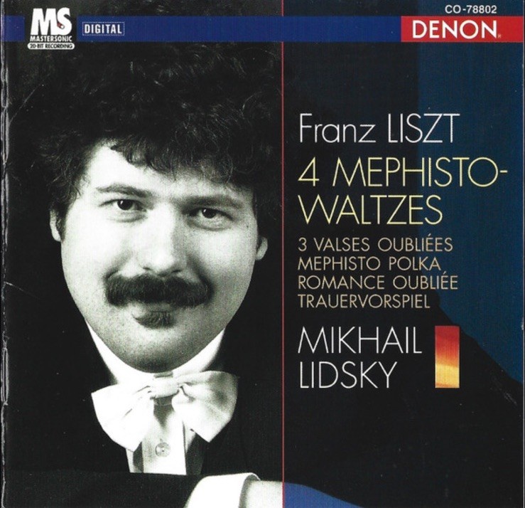 Franz Liszt/Mikhail Lidsky - 4 Mephisto Waltzes (CD 1995 Denon)