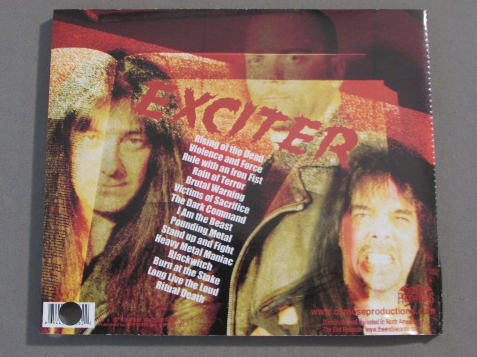 Exciter New Testament Promo CD Thrash Speed Metal Osmose Productions OPC 2156 VG