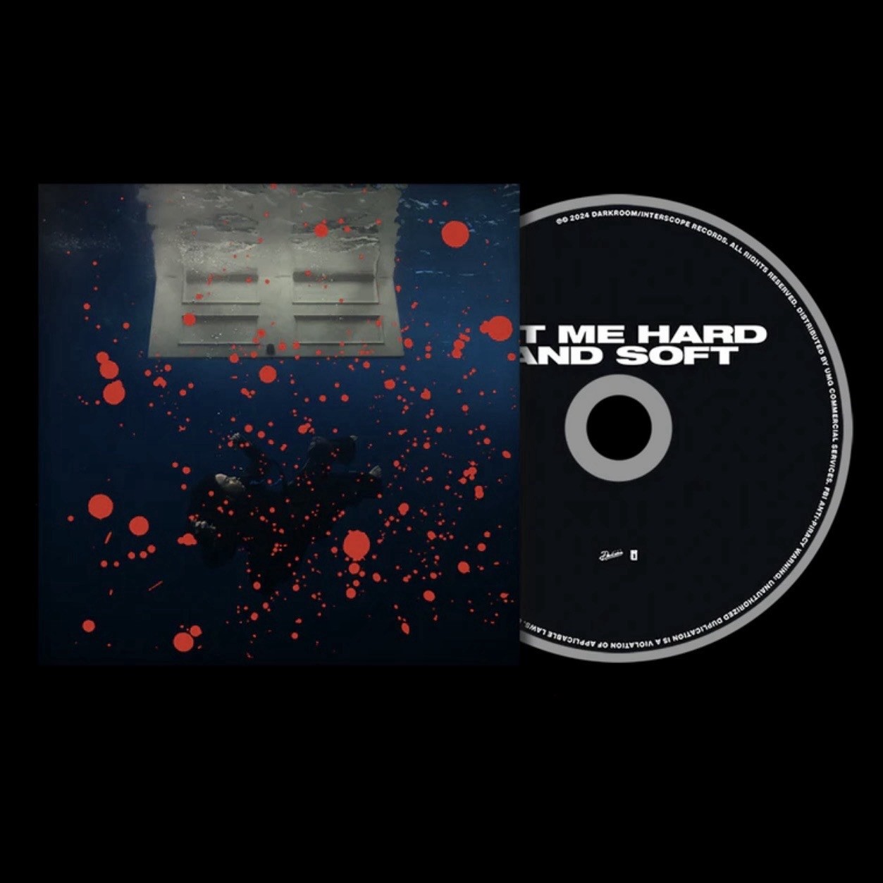 Billie Eilish HIT ME HARD AND SOFT Splatter Paint CD 2 Year Archive Edition 2R