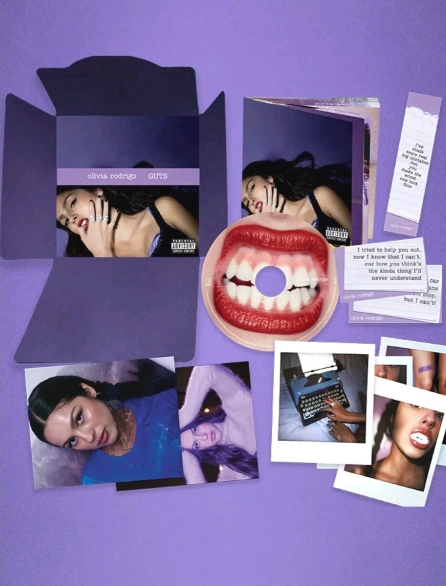 *New, Sealed* Olivia Rodrigo GUTS international fan CD Boxset LIMITED EDITION