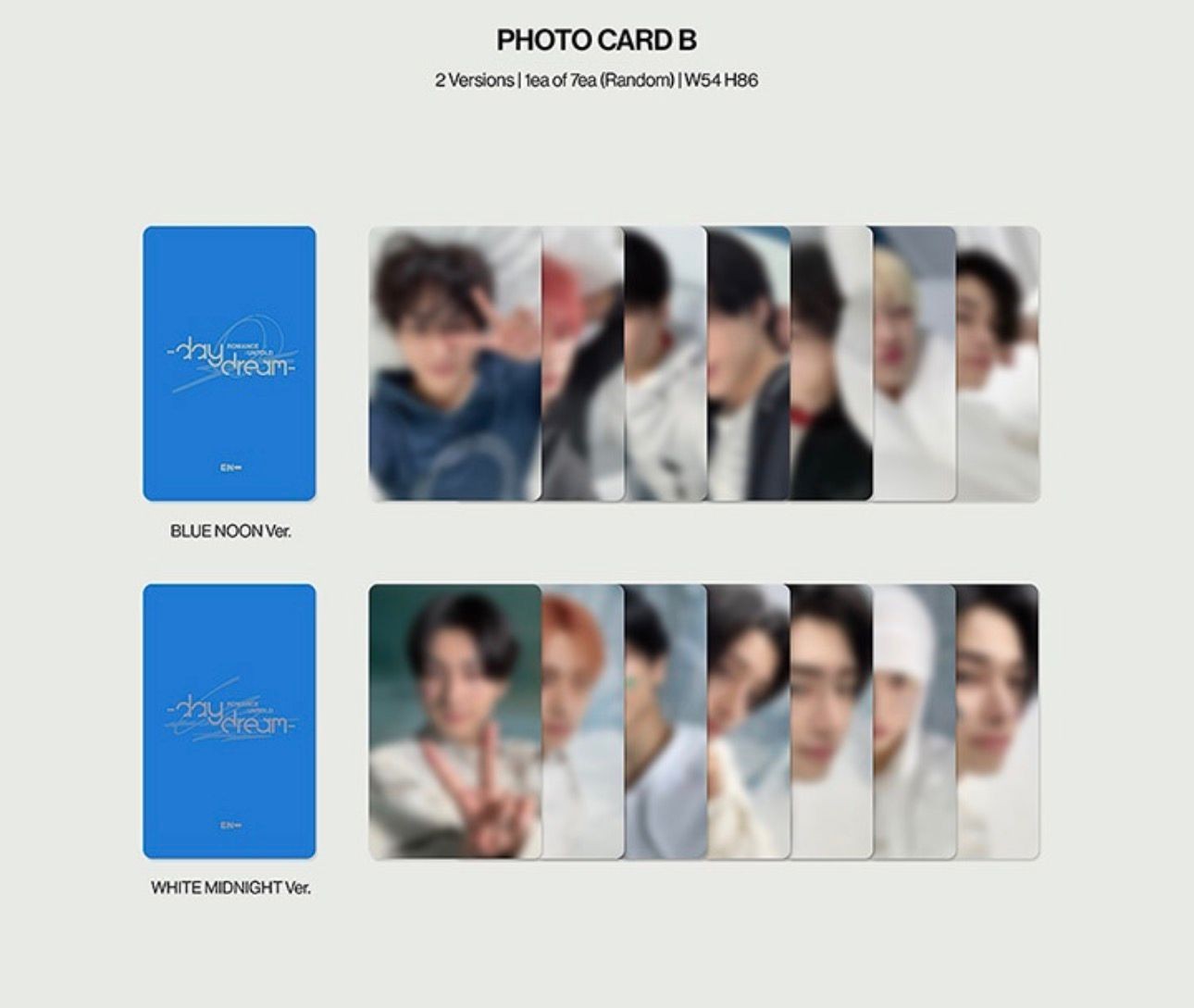 ROMANCE....UNTOLD DAYDREAM CD+PHOTOBOOK+2CARDS+1POSTCARD+POSTER+GIFT