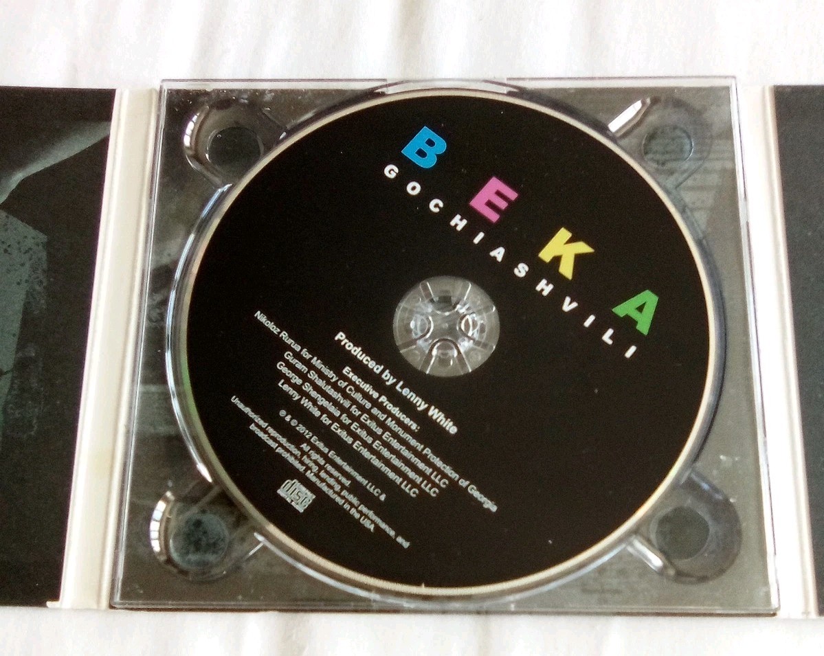 Beka Gochiashvili (CD 2012 Exitus) Digipak Signed By Beka And Lenny White