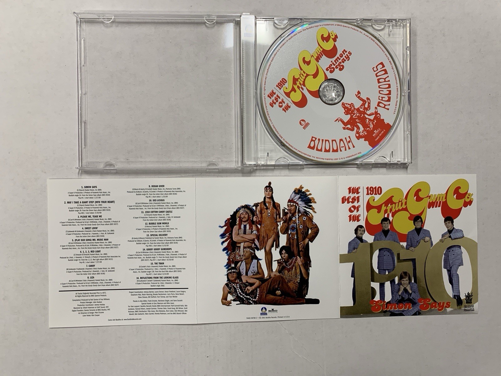 The Best Of The 1910 Fruitgum Company - Simon Says CD 2001 Buddha Records