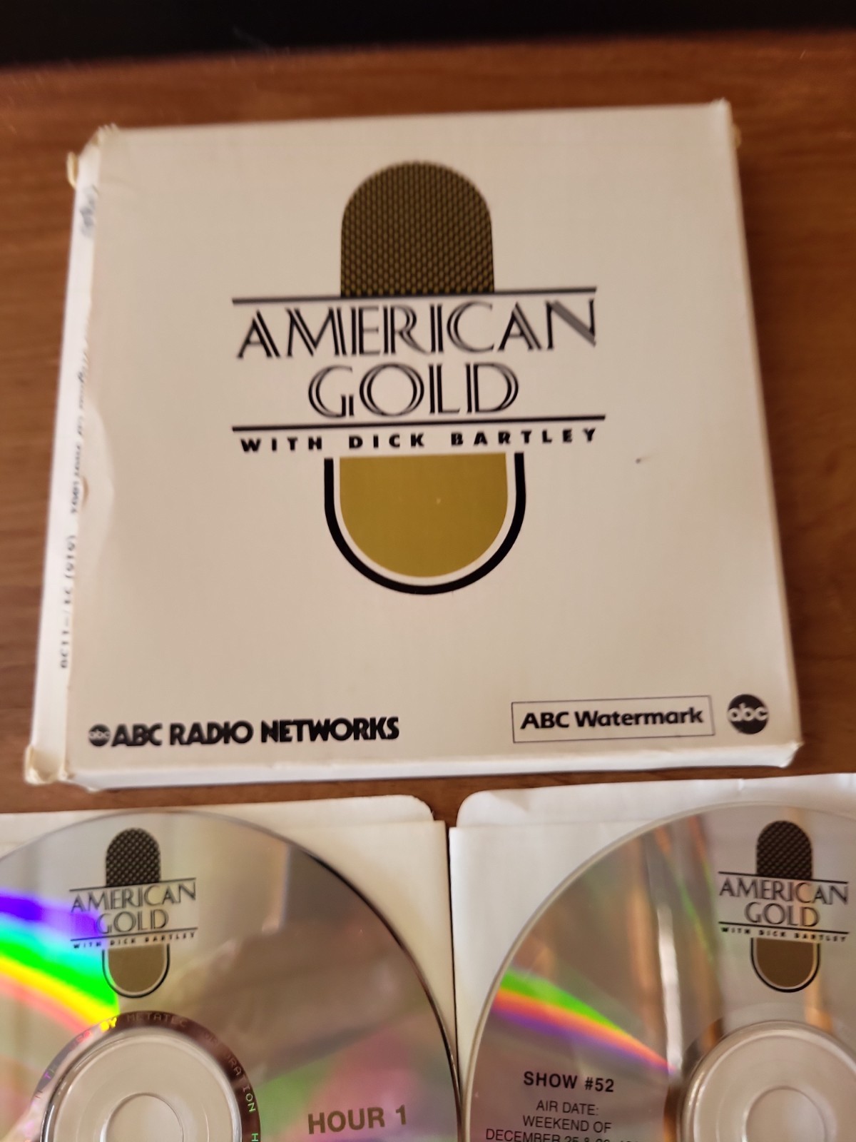 AMERICAN GOLD W/ DICK BARTLEY 4CD Air Date Dec. 25 & 26 ,1993 Show #52