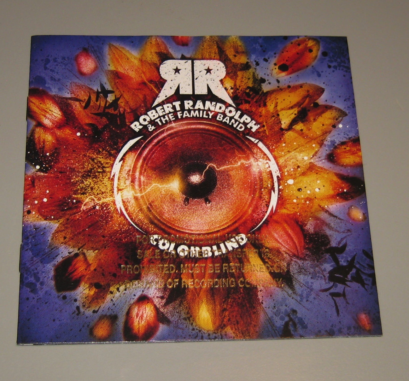 Robert Randolph & The Family Band - Colorblind (CD, 2006, Warner Bros.) Promo