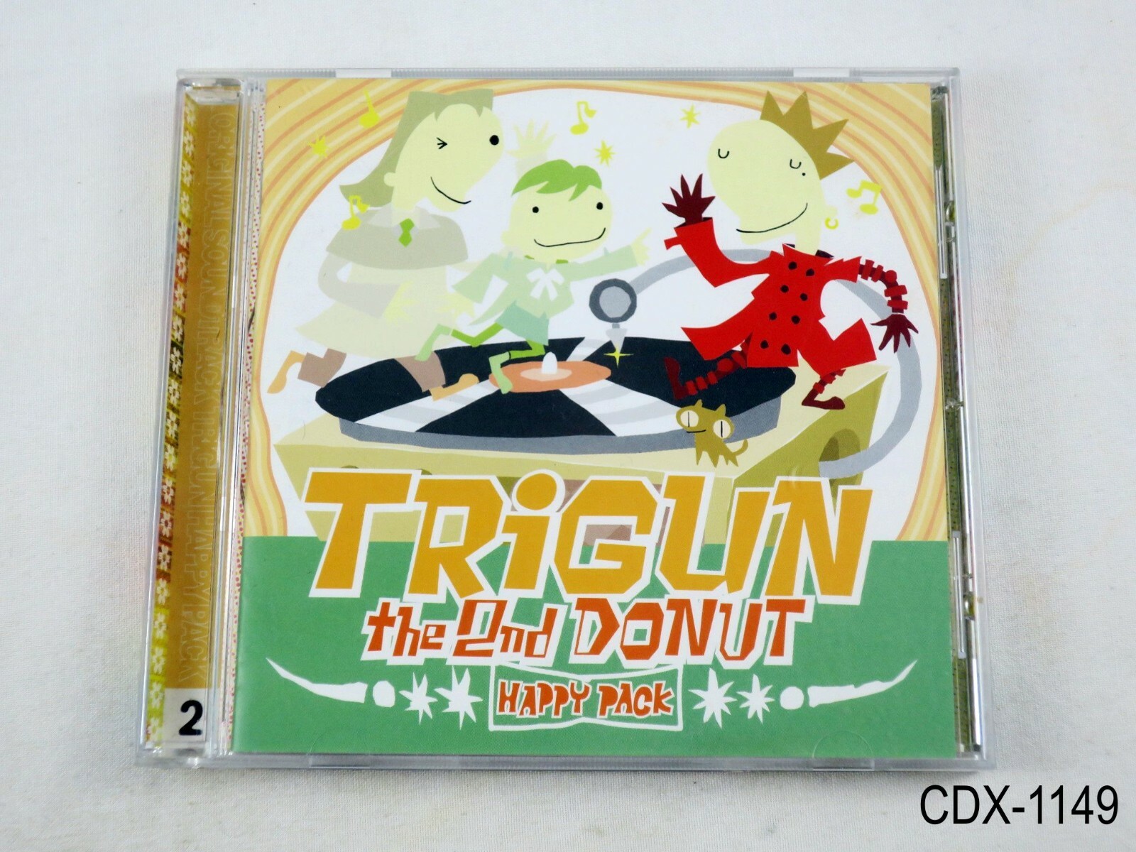 Trigun the 2nd donut Original Soundtrack 2 Music CD OST Japan Import US Seller