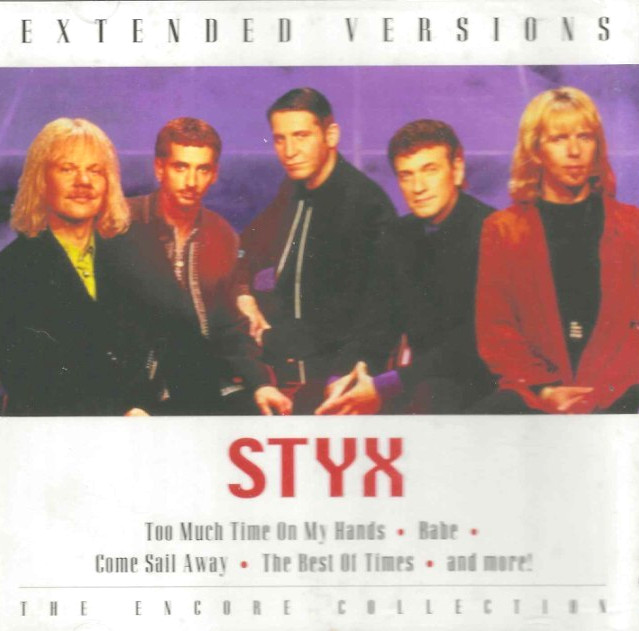 Styx, Extended Versions, NEW! CD Encore , Best Of Collection LIVE , 2000 BMG