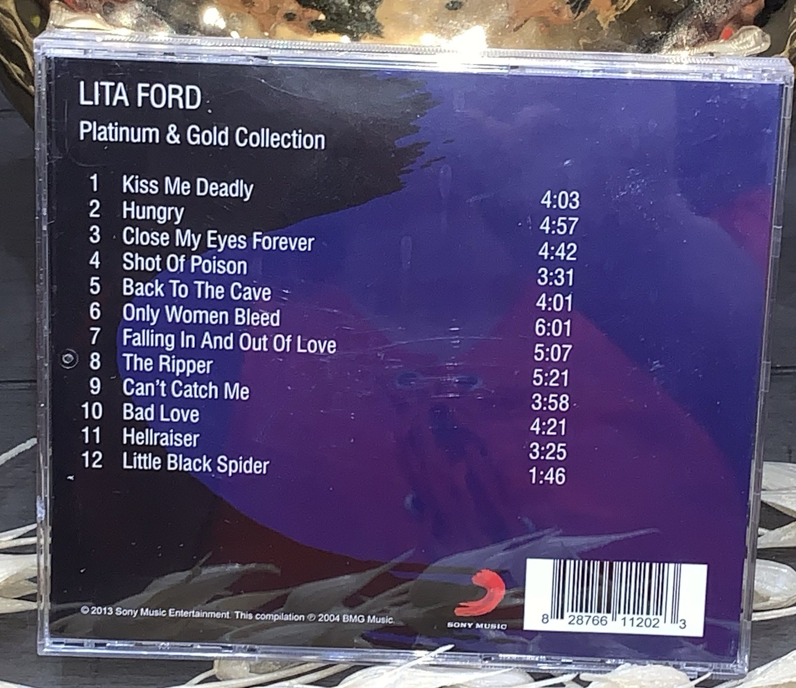 B7 Lita Ford - Platinum & Gold Collection CD 2004 Pre-Owned Ex Cond BMG Direct